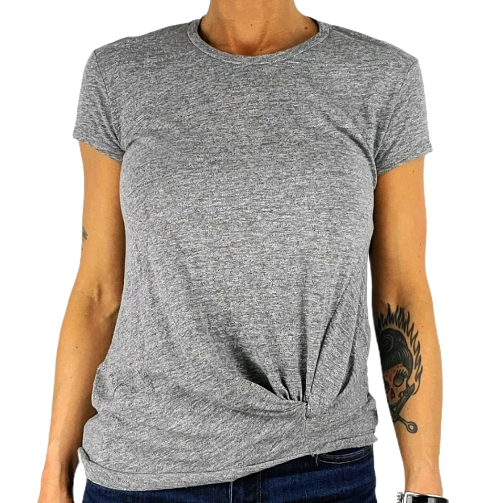 Stateside Twist Top Size X Small Grey